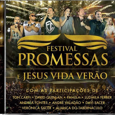 Festival Promessas e Jesus Vida Verão  - CD