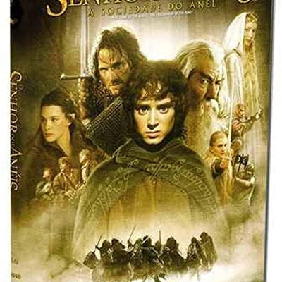 O SENHOR DOS ANÉIS - A SOCIEDADE DO ANEL - DVD