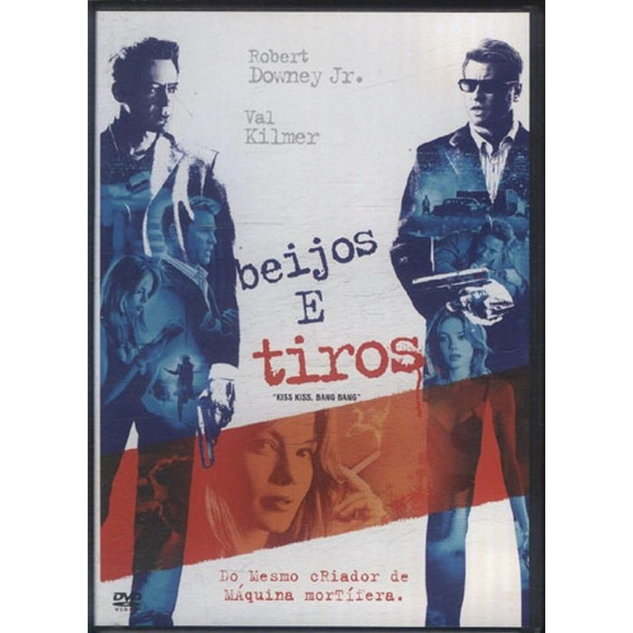 Beijos e Tiros - Robert Downey Jr. - Val Kilmer - DVD