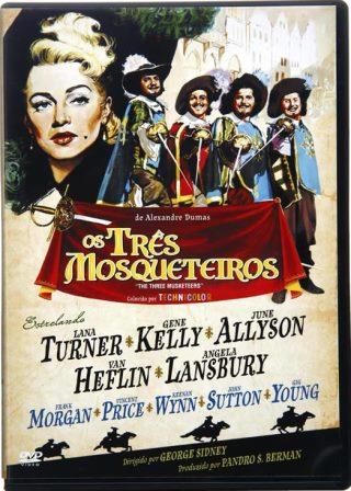 Os Três Mosqueteiros Com Lana Turner - DVD