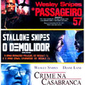 Coleção - É Passageiro 57 + O Demolidor + Crime Na Casa Branca - 3 DVD 1