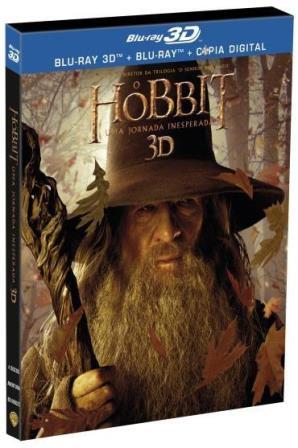O Hobbit: Uma Jornada Inesperada - Blu Ray 3D + Blu Ray