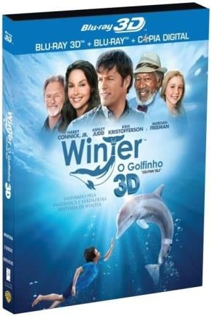 Winter o Golfinho - Blu Ray 3D + Blu Ray