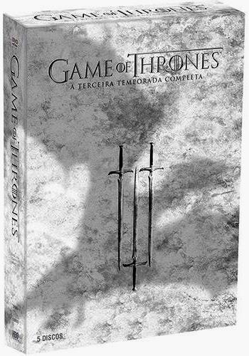 GAME OF THRONES - 3ª TEMPORADA COMPLETA - DVD