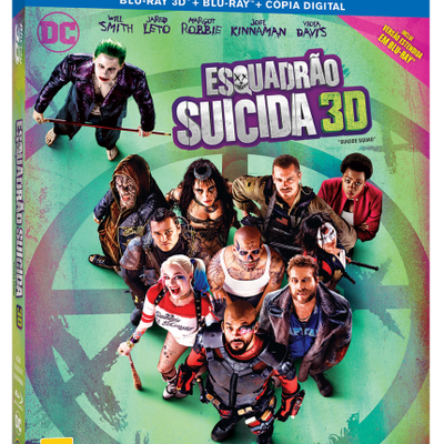 Esquadrão Suicida - Blu Ray 3D + Blu Ray + Cópia Digital