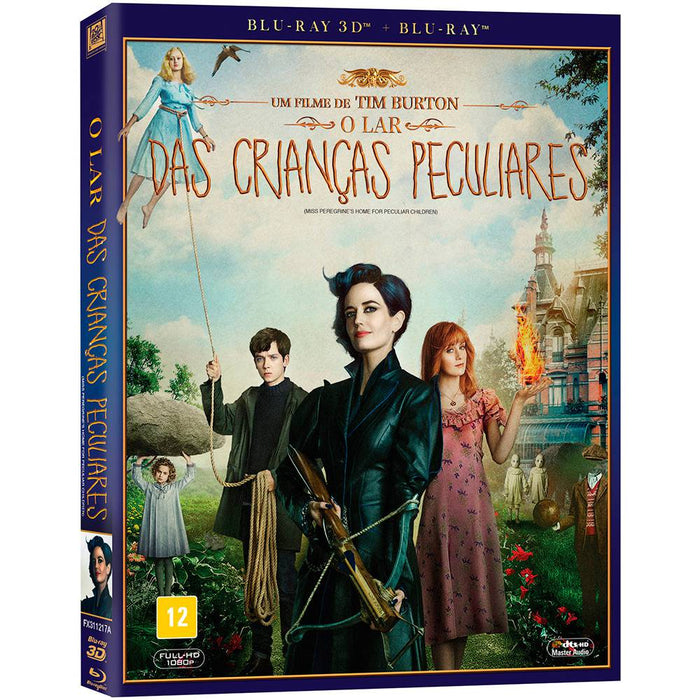 O Lar das Crianças Peculiares - Blu Ray 3D + Blu Ray