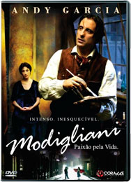 Modigliani Paixão pela Vida - DVD