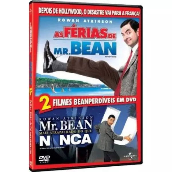 As Férias De Mr. Bean + Mais Atrapalhado Do Que Nunca - DVD