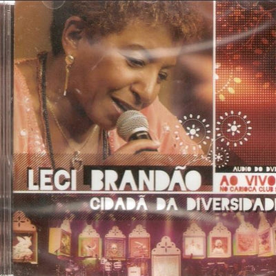 Leci Brandão - Cidadã da Diversidade - Ao Vivo no Carioca Club SP - CD