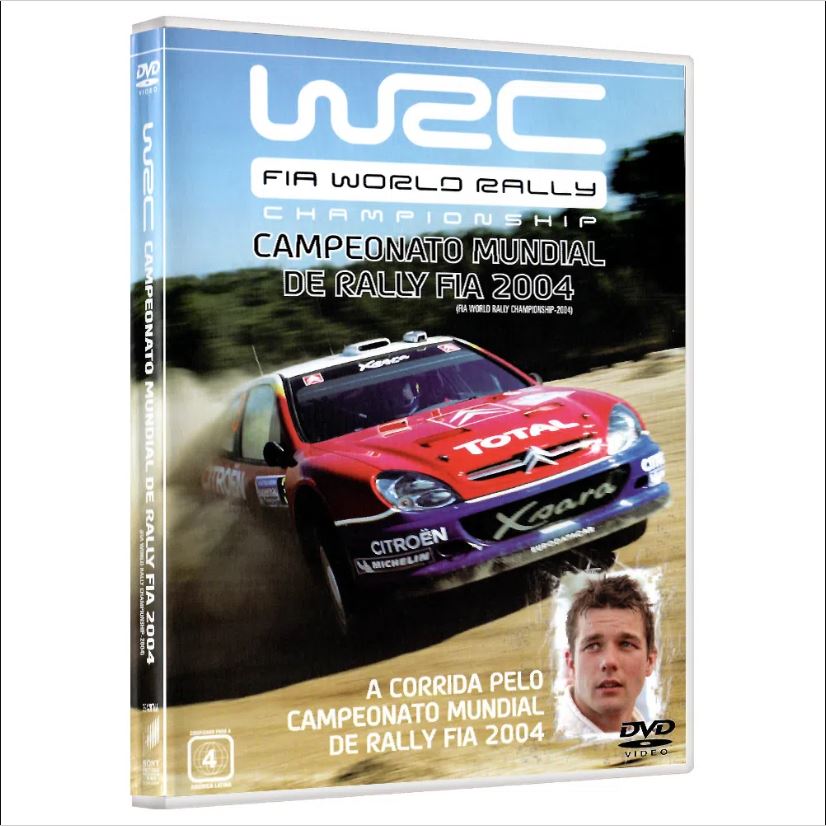 WRC: Fia World Rally Championship - Campeonato Mundial de Rally 2004 - DVD