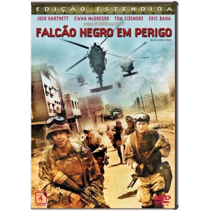 Falcão Negro em Perigo - DVD