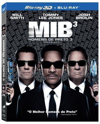 MIB 3 - Homens de Preto - Blu Ray 3D + Blu Ray