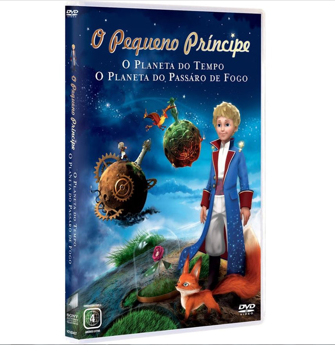 O Pequeno Príncipe: O Planeta do Tempo, O Planeta do Pássaro de Fogo - DVD