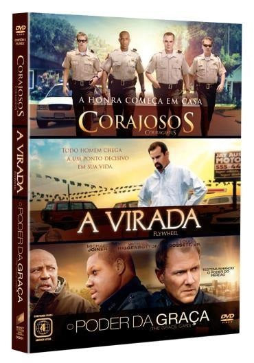 Corajosos/ A Virada/ O Poder da Graça - DVD