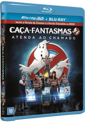 Caça Fantasmas: Atenda ao Chamado - Blu Ray 3D + Blu Ray