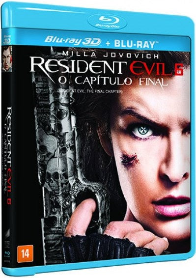 Resident Evil 6: O Capitulo Final - Blu Ray