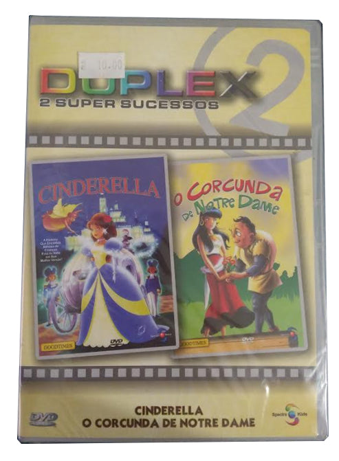Duplex, 2 Super Sucessos - Cinderella + O Corcunda de Notre Dame - DVD