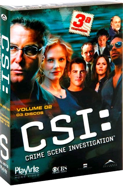 Crime Scene Investigation - 3ª Temporada - Vol. 2 -  DVD