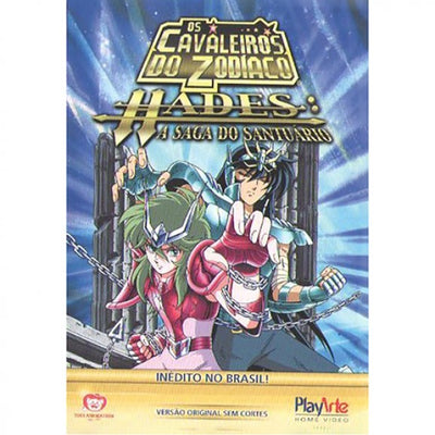 Os Cavaleiros do Zodíaco: Hades - A Saga do Santuário Vol.3 - DVD