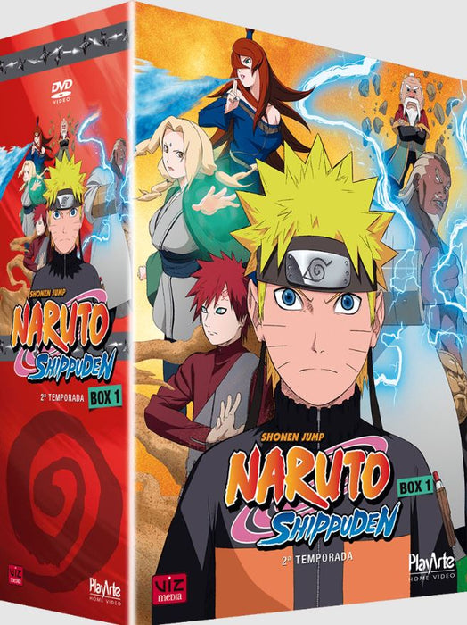 Box 1 Naruto Shippuden 2ª Temporada - DVD