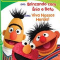 Vila Sésamo - DVD: Brincando com Ênio e Beto - Livro: Viva Nossos Heróis! - DVD + Livro 1