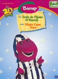 Barney: DVD: Festa do Pijama do Barney + Livro: Minha Cama Nova - DVD + Livro