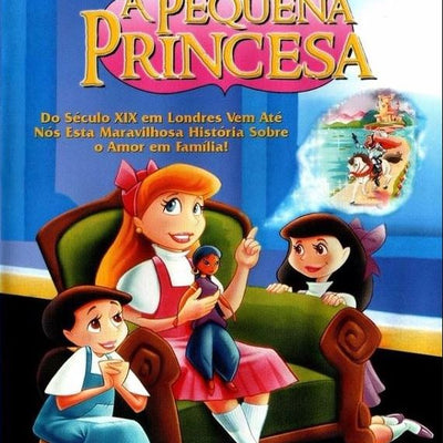 A Pequena Princesa + Bônus: A Polegarzinha - DVD