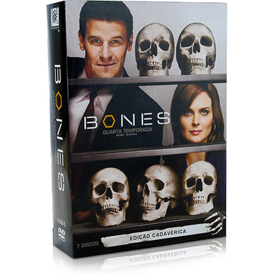 Bones Edição Cadavérica - 4ª Temporada - DVD