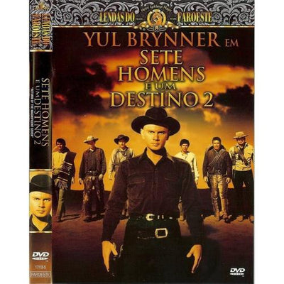 Sete Homens E Um Destino - Yul Brynner - DVD