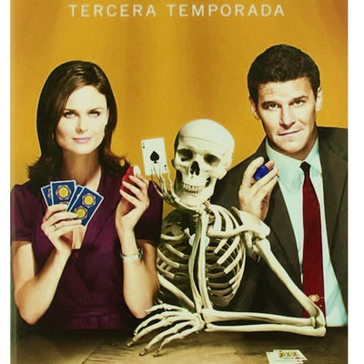 Bones - 3ªTemporada - DVD - verso