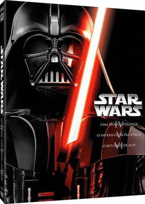 Star Wars Trilogia: Uma Nova Esperança + O Imério Contra-Ataca + O Retorno de Jedi - DVD