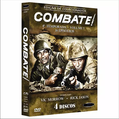 COMBATE! - 4ª TEMPORADA -  VOLUME 1º - DVD