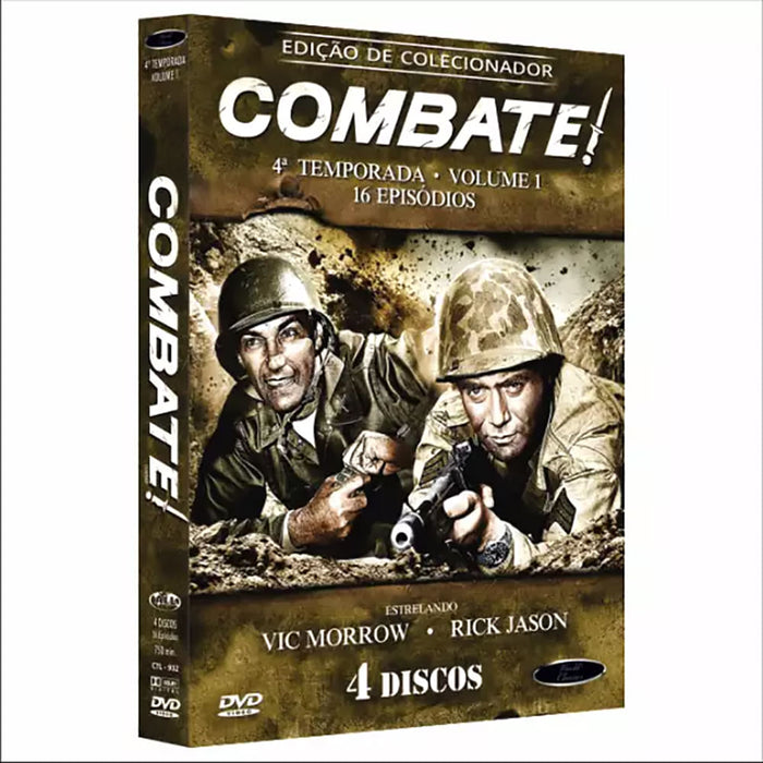 COMBATE! - 4ª TEMPORADA -  VOLUME 1º - DVD