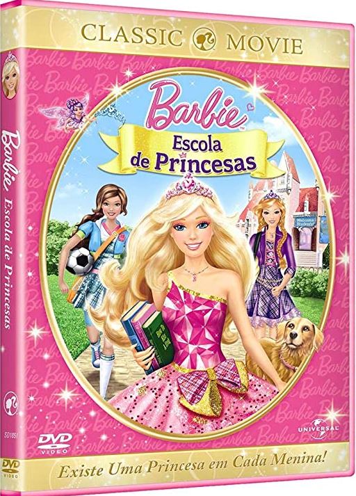 Barbie Escola de Princesas - DVD