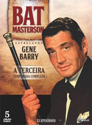 Bat Masterson -  A Terceira Temporada Completa - DVD