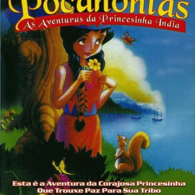 Pocahontas, As Aventuras da Princesinha Índia - DVD