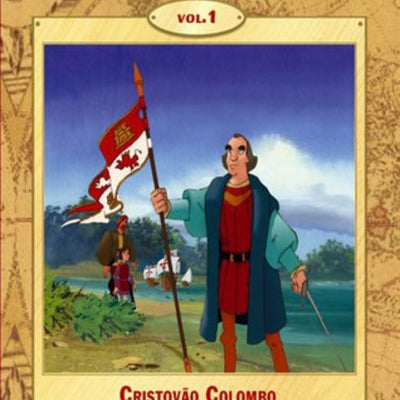 Grandes Personagens da História, Vol 1 - Cristovão Colombo + Willian Bradford - DVD