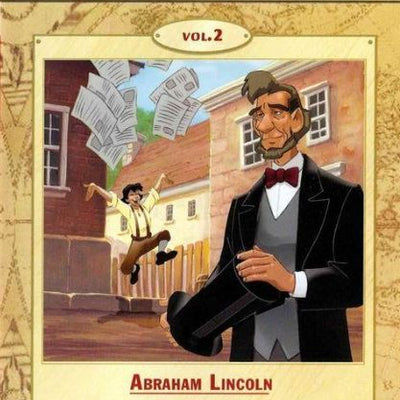 Grandes Personagens da História, Vol 2-  Abraham Lincoln + Pocahontas - DVD
