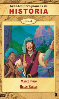 Grandes Personagens da História, Vol 4 - Marco Polo + Helen Keller - DVD
