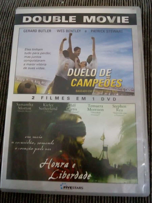 Double Movie: Duelo de Campeões + Honra e Liberdade - DVD