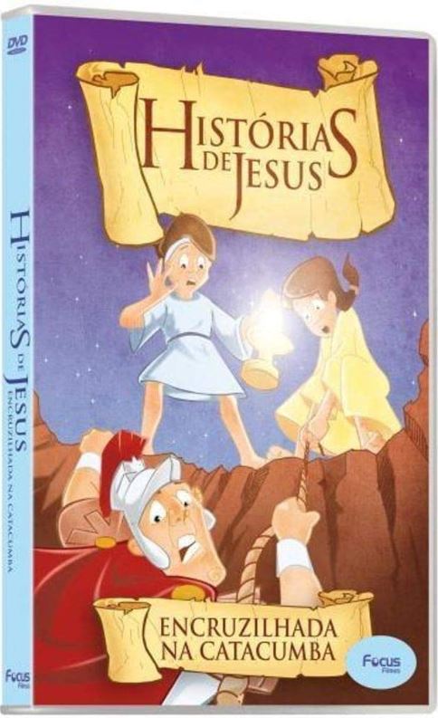 As Histórias de Jesus: Encruzilhada na Catacumba - DVD