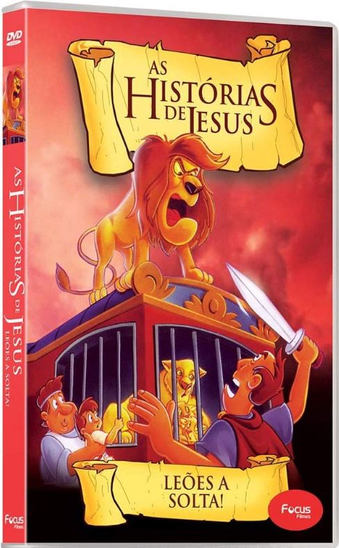As Histórias de Jesus: Leões a Solta! - DVD