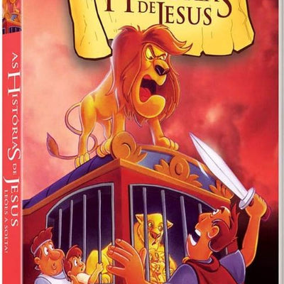 As Histórias de Jesus: Leões a Solta! - DVD