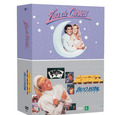 Xuxa Lua De Crista + Super Xuxa Contra O Baixo Astral  - BOX DVD