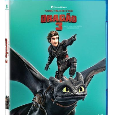 Como Treinar o Seu Dragão 3 - Blu Ray