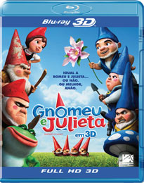 Gnomeu e Julieta - Blu Ray 3D