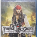 Piratas do Caribe: Navegando em Águas Misteriosas - Combo 4 Discos - Blu Ray Duplo + DVD + Copia Digital 1
