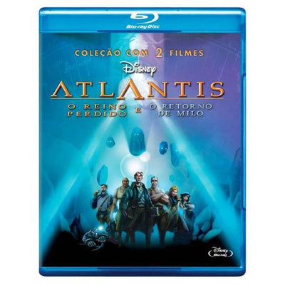 Coleção com 2 Filmes - Atlantis: O Reino Perdido e Atlantis: O Retorno de Milo - Blu Ray