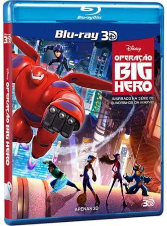 Operação Big Hero - Blu Ray 3D