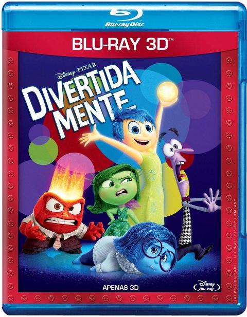 Divertida Mente - Blu Ray 3D